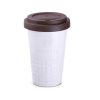 Kubek Freedom Excellence Classic 280 ml P041852M biały / brązowy