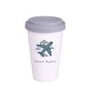 Kubek Freedom Classic 280 ml P041819M biały / szary