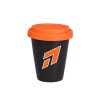 Kubek Freedom Small Classic 200 ml P151511M satin black / pomarańczowy
