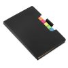 Notes z karteczkami samoprzylepnymi STIKLO A6 P152210A czarny
