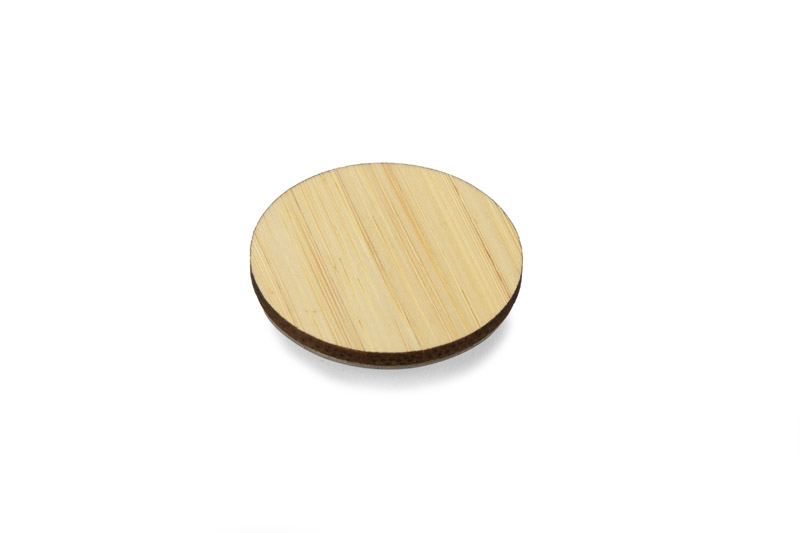 Przypinka bambusowa ROUND P152138A AS-29198-17