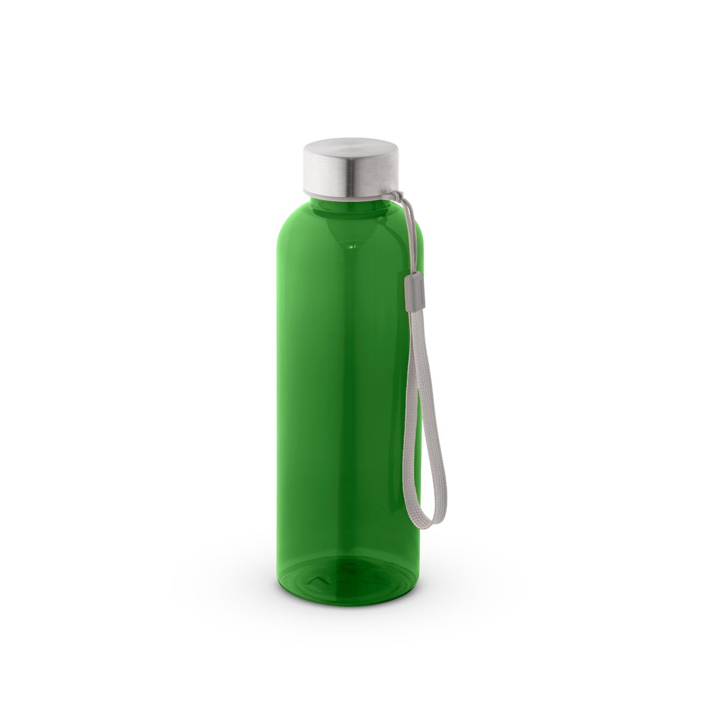 ENDERS M. Butelka PET z recyklingu (100% rPET) z błyszczącym, półprzezroczystym wykończeniem 600 ml P097418S zielony ENDERS M. Butelka PET z recyklingu (100% rPET) z błyszczącym, półprzezroczystym wykończeniem 600 ml P097418S zielony
