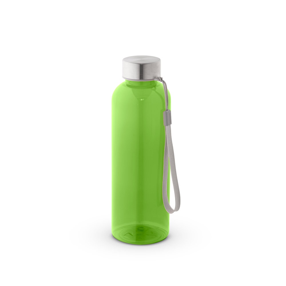 ENDERS M. Butelka PET z recyklingu (100% rPET) z błyszczącym, półprzezroczystym wykończeniem 600 ml P097418S jasnozielony ENDERS M. Butelka PET z recyklingu (100% rPET) z błyszczącym, półprzezroczystym wykończeniem 600 ml P097418S jasnozielony