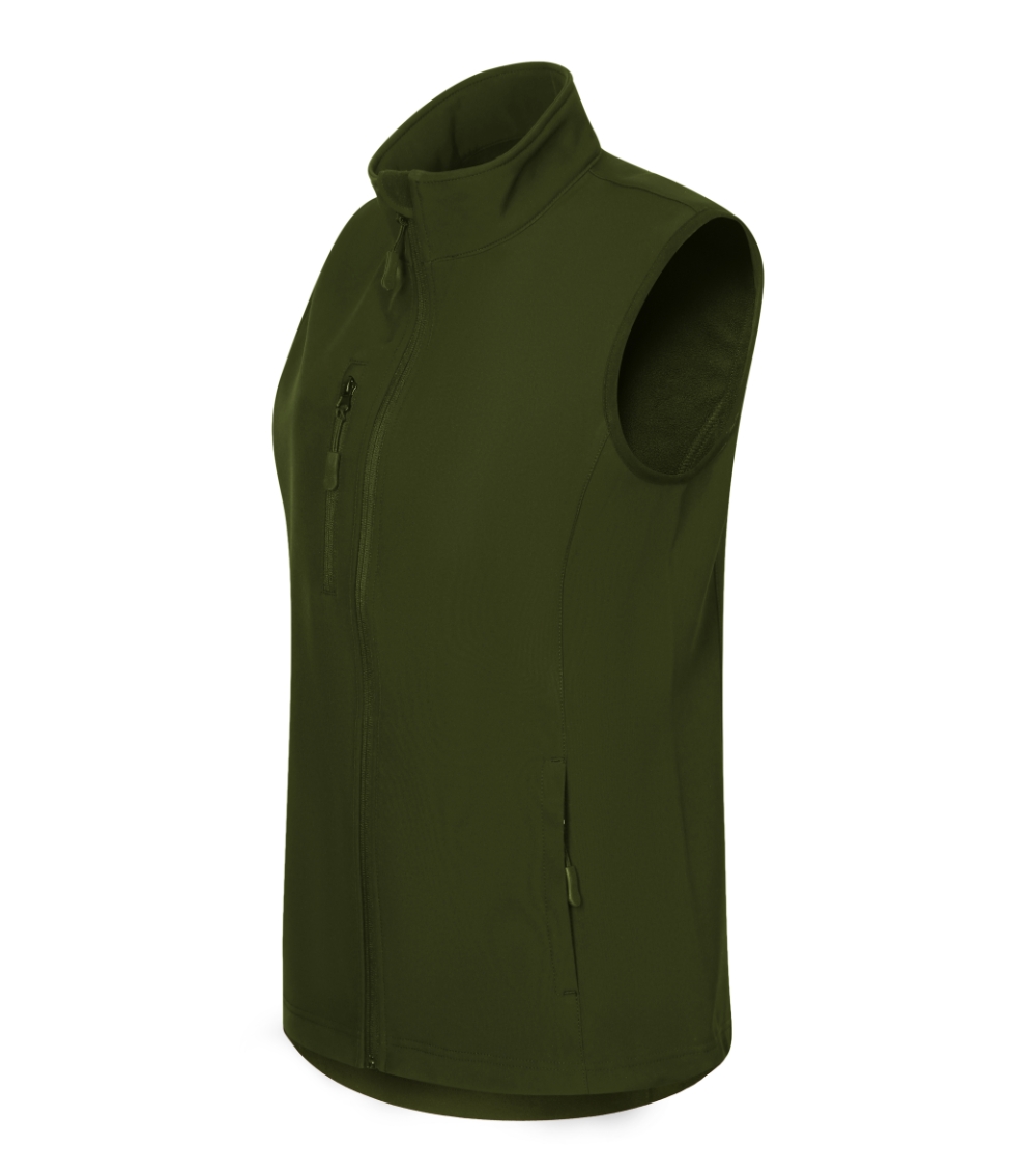 Softshell kamizelka damska Trail P152656F military