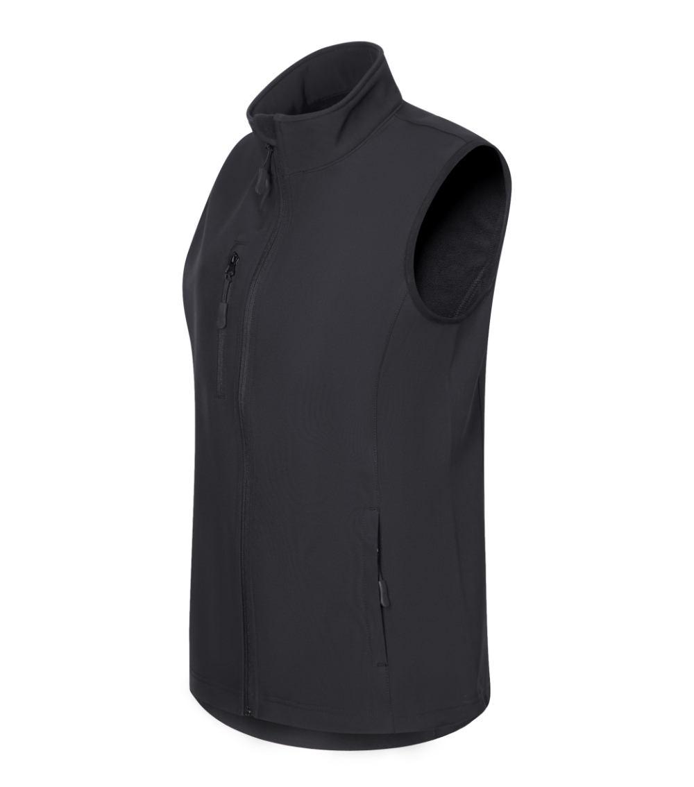 Softshell kamizelka damska Trail P152656F ebony gray