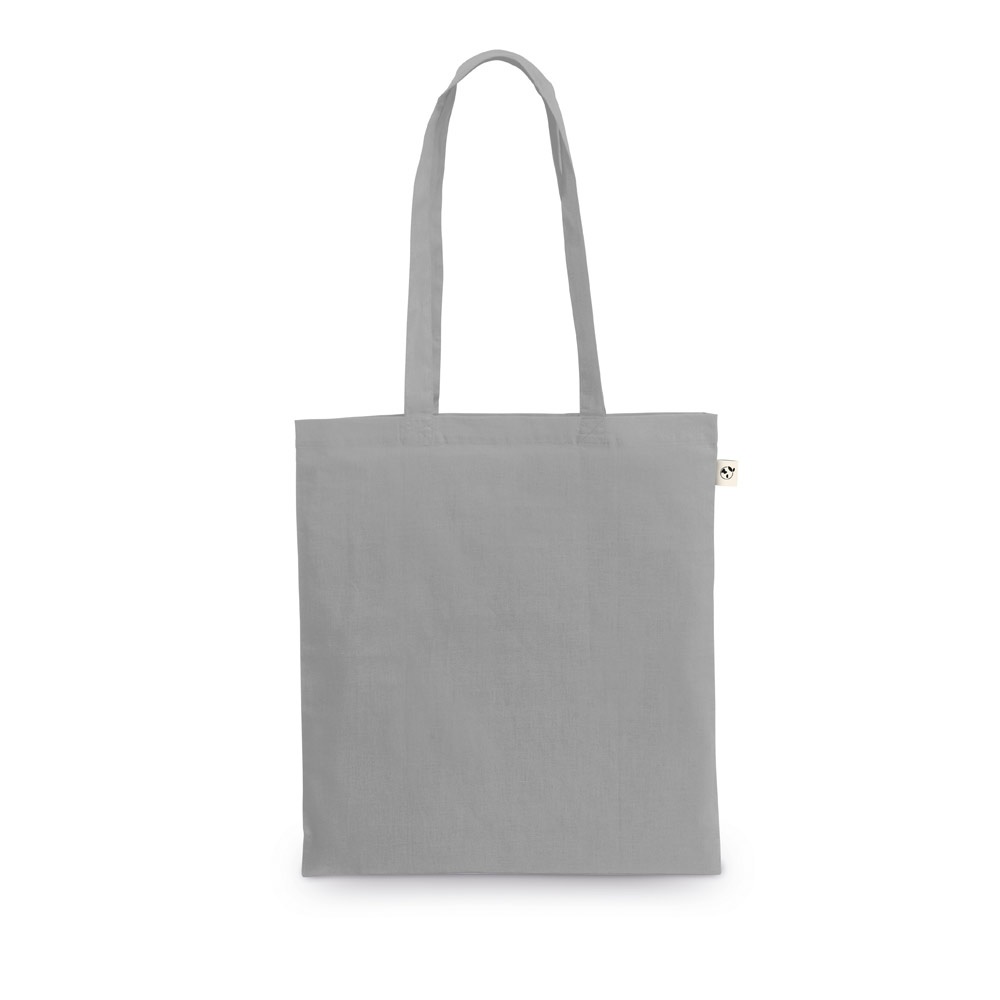 MEXICO. Torba wykonana w recyklingowanej bawełny (70%) i w poliestru (30% rPET) (150 g/m²) P097465S jasnoszary