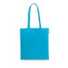 MEXICO. Torba wykonana w recyklingowanej bawełny (70%) i w poliestru (30% rPET) (150 g/m²) P097465S błękitny