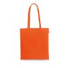 MEXICO. Torba wykonana w recyklingowanej bawełny (70%) i w poliestru (30% rPET) (150 g/m²) P097465S pomarańczowy