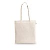 MEXICO. Torba wykonana w recyklingowanej bawełny (70%) i w poliestru (30% rPET) (150 g/m²) P097465S jasny naturalny
