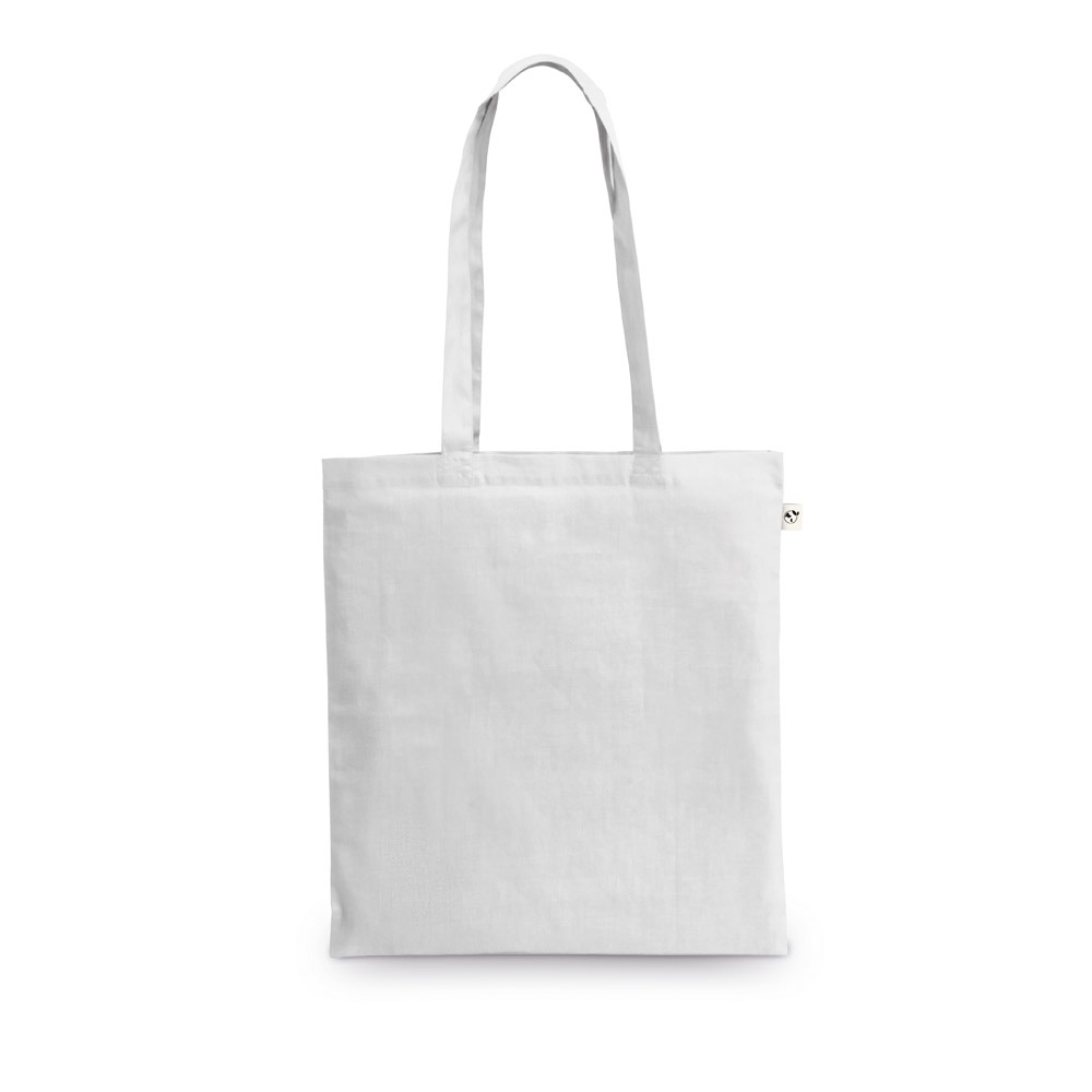 MADEIRA. Torba wykonana w 100% z bawełny organicznej (140 g/m²) P097509S biały