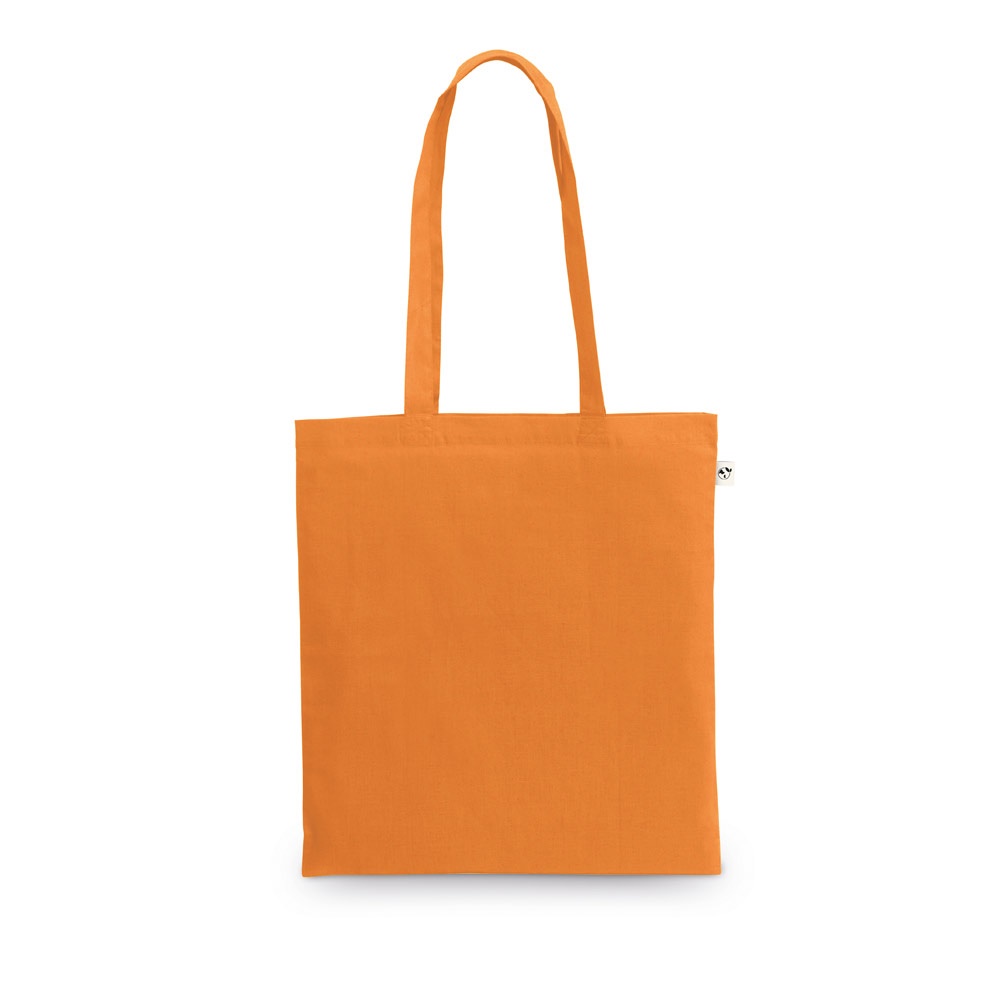 MADEIRA. Torba wykonana w 100% z bawełny organicznej (140 g/m²) P097509S pomarańczowy