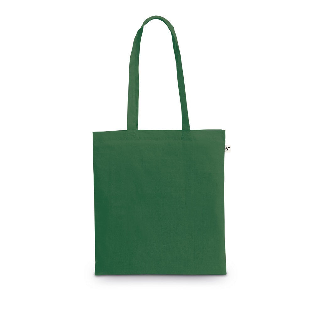 MADEIRA. Torba wykonana w 100% z bawełny organicznej (140 g/m²) P097509S ciemny zielony