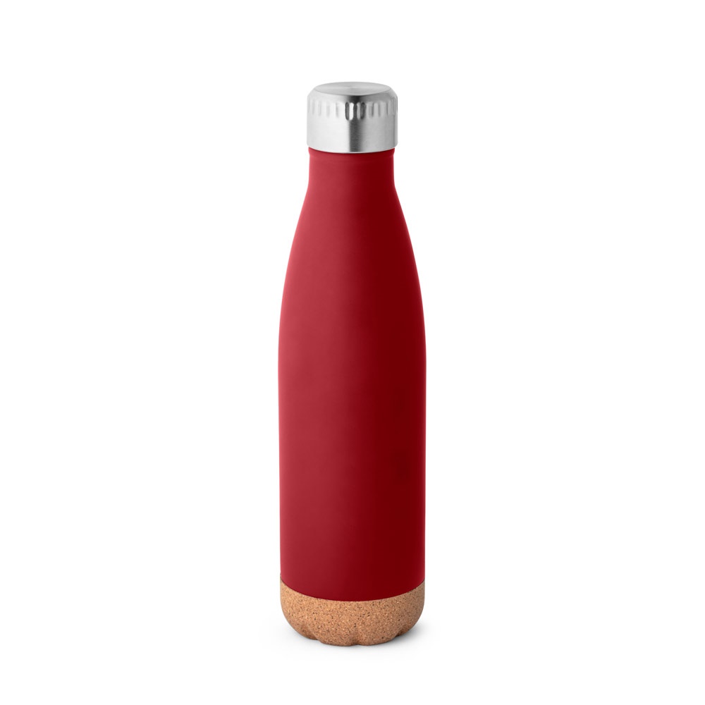 SOLBERG. Termos ze stali nierdzewnej i korkową podstawą 560 ml P043829S burgund