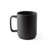MIGHTY. Ceramiczny kubek z cylindrycznym korpusem 330 mL P054184S czarny