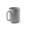 MIGHTY. Ceramiczny kubek z cylindrycznym korpusem 330 mL P054184S szary