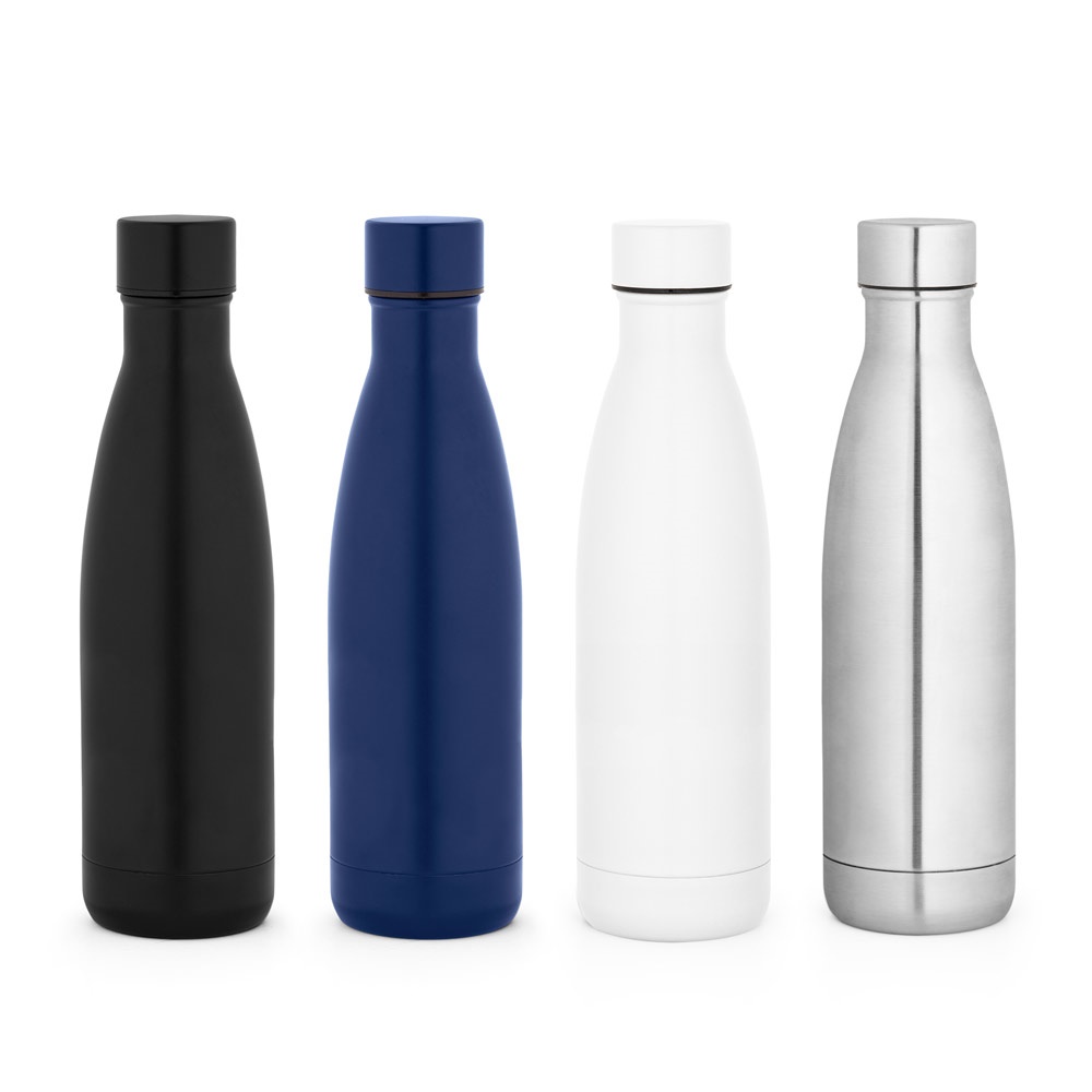RE-BUFFON M. Termos wykonany w 90% ze stali nierdzewnej pochodzącej z recyklingu 520 ml P097553S ST-94294-W