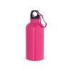 LANDSCAPE S. Aluminiowa butelka sportowa z karabińczykiem 400 ml P037266S różowy