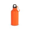 LANDSCAPE S. Aluminiowa butelka sportowa z karabińczykiem 400 ml P037266S pomarańczowy