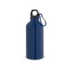 LANDSCAPE S. Aluminiowa butelka sportowa z karabińczykiem 400 ml P037266S granatowy