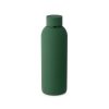 ODIN. Butelka próżniowa ze stali nierdzewnej (36% z recyklingu) o podwójnych ściankach 550 mL P041177S ciemny zielony