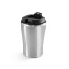 PHELPS. Kubek podróżny 470 ml ze stali nierdzewnej i PP P043865S satynowy srebrny