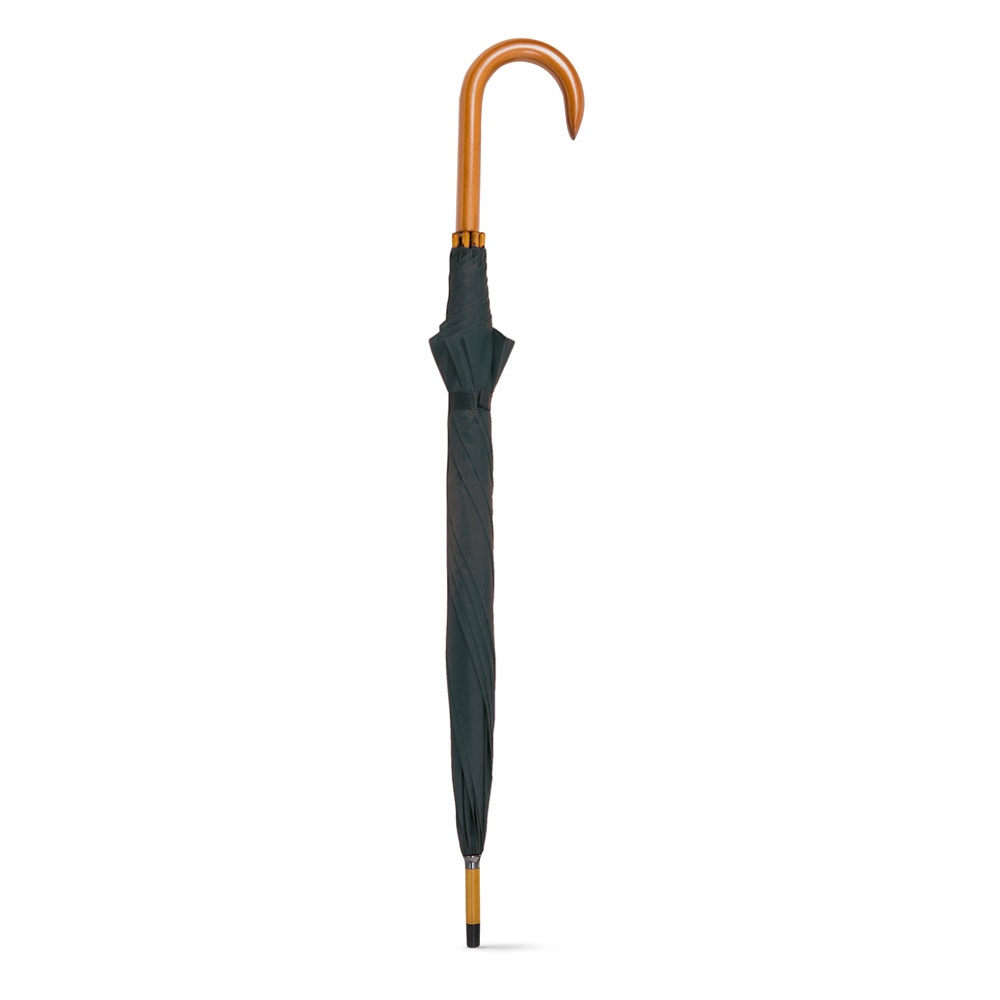 PATTI. Parasol z poliestru 190T z automatycznym otwieraniem P038349S czarny