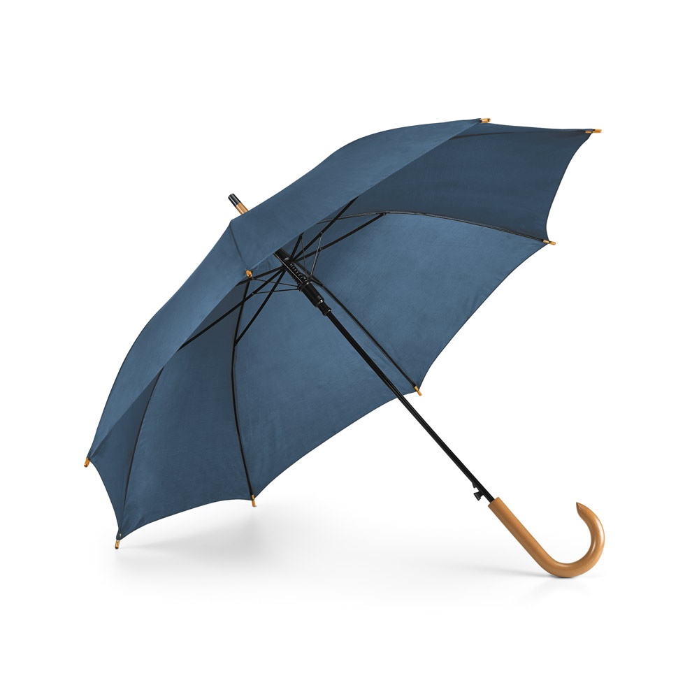 PATTI. Parasol z poliestru 190T z automatycznym otwieraniem P038349S granatowy