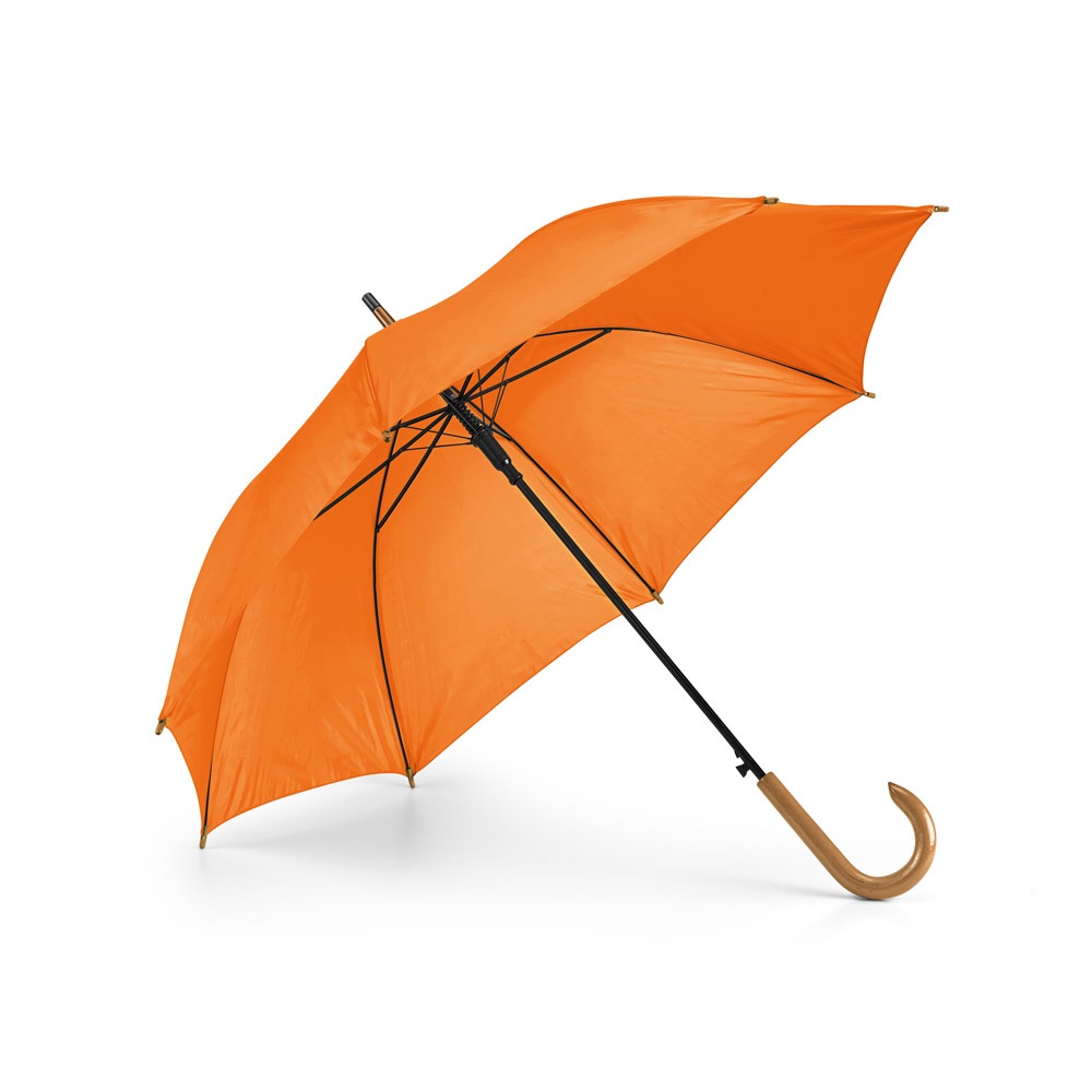 PATTI. Parasol z poliestru 190T z automatycznym otwieraniem P038349S pomarańczowy