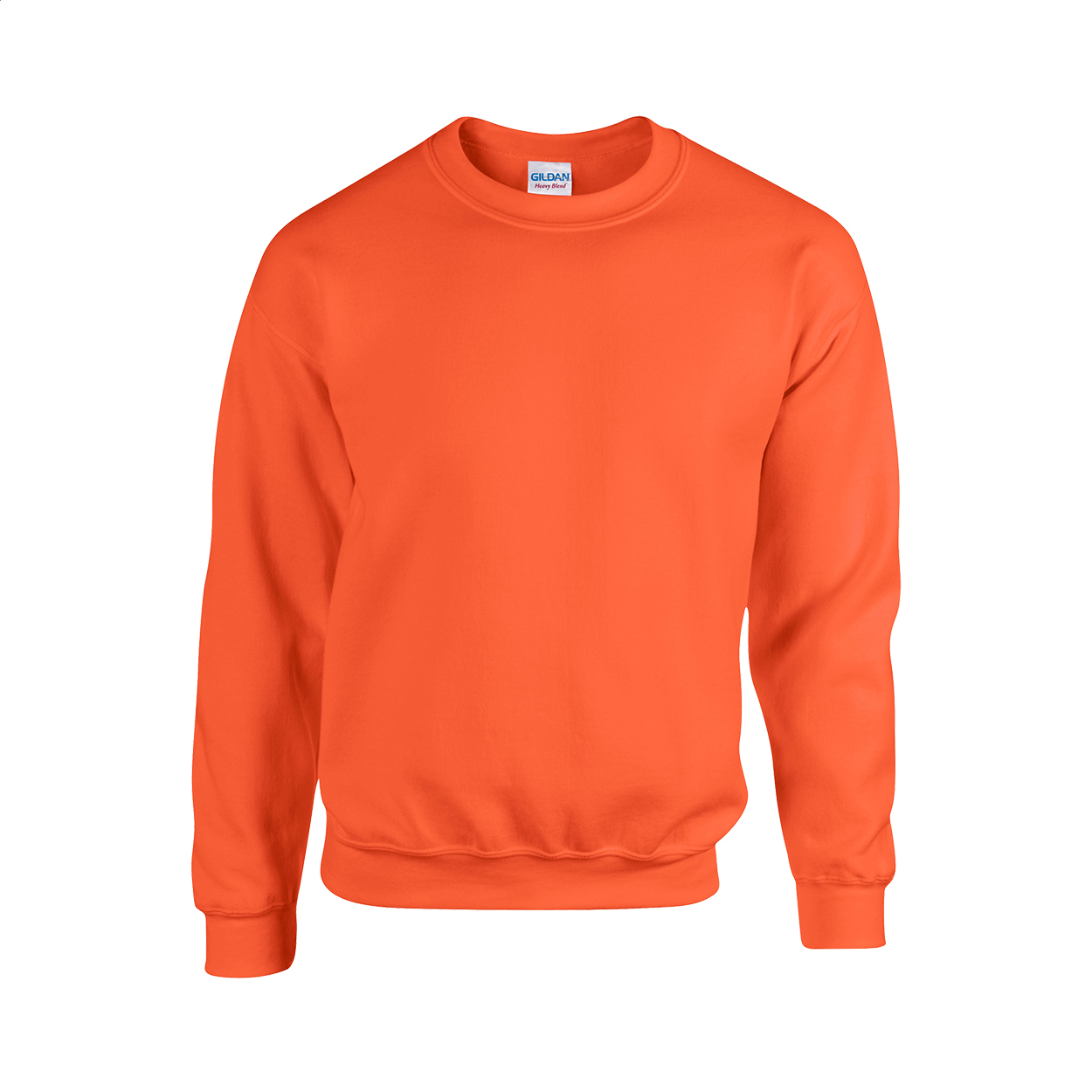 Bluza crewneck P110196D pomarańcz