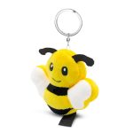 Pluszowa pszczoła RPET, brelok | Miro P151693X