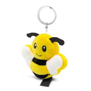 Pluszowa pszczoła RPET, brelok | Miro P151693X