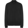 Ulan bluza unisex z zamkiem błyskawicznym na całej długości P081504C czarny