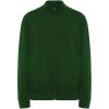 Ulan bluza unisex z zamkiem błyskawicznym na całej długości P081504C butelkowy zielony
