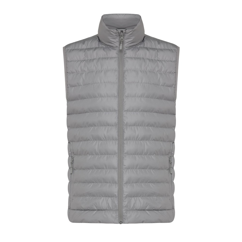 Męski bezrękawnik Iqoniq Meru, poliester z recyklingu P054693X silver grey