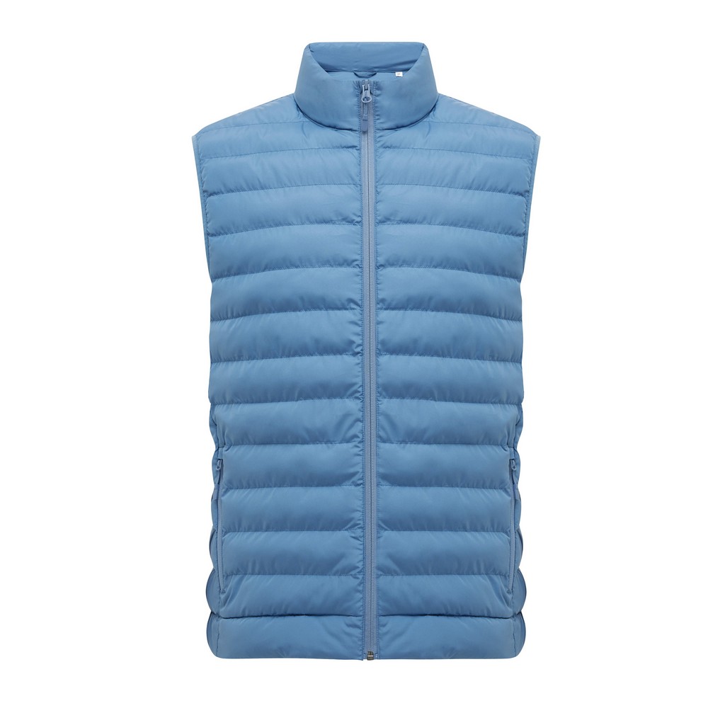 Męski bezrękawnik Iqoniq Meru, poliester z recyklingu P054693X moon blue