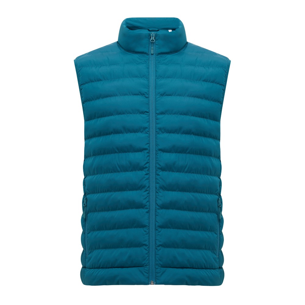 Męski bezrękawnik Iqoniq Meru, poliester z recyklingu P054693X dark teal