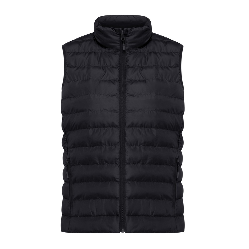 Damski bezrękawnik Iqoniq Meru, poliester z recyklingu P054696X black