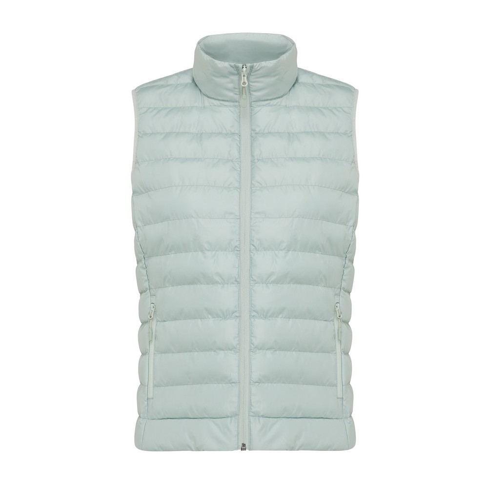 Damski bezrękawnik Iqoniq Meru, poliester z recyklingu P054696X iceberg green