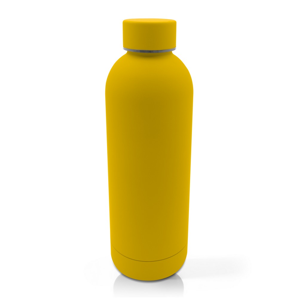 Butelka termiczna 500 ml | Terryl P052418X żółty