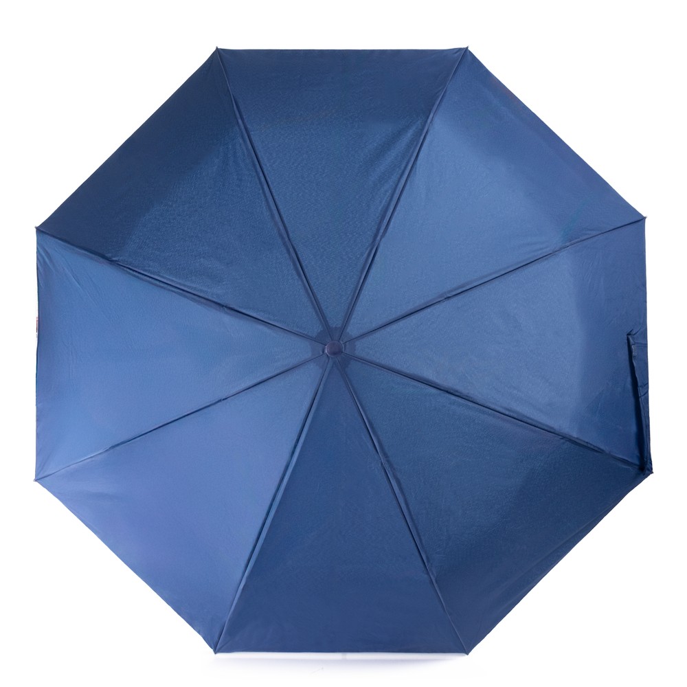 Wiatroodporny parasol manualny RPET, składany | Uksan P135040X granatowy