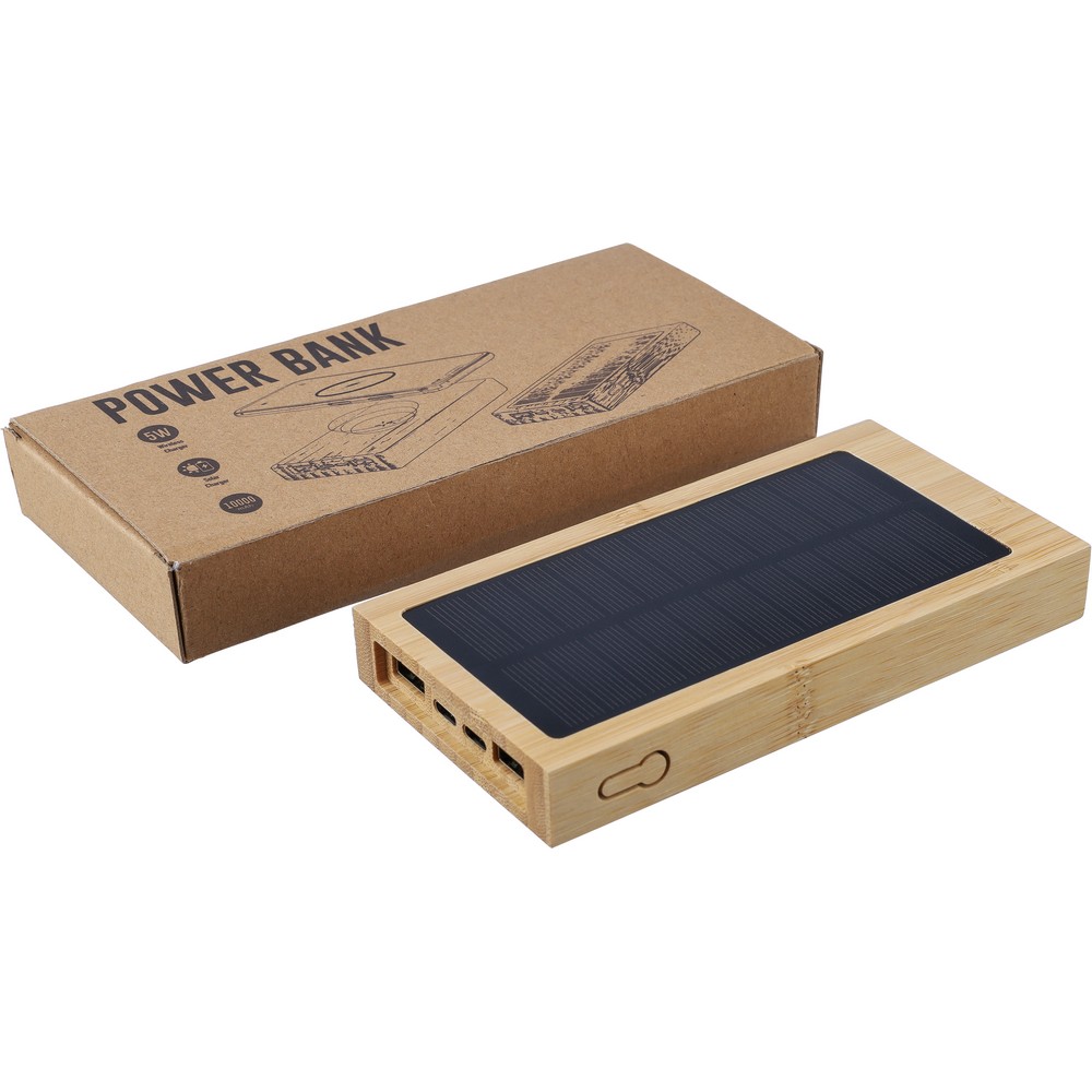Power bank 10000 mAh z ładowarką słoneczną P133577X