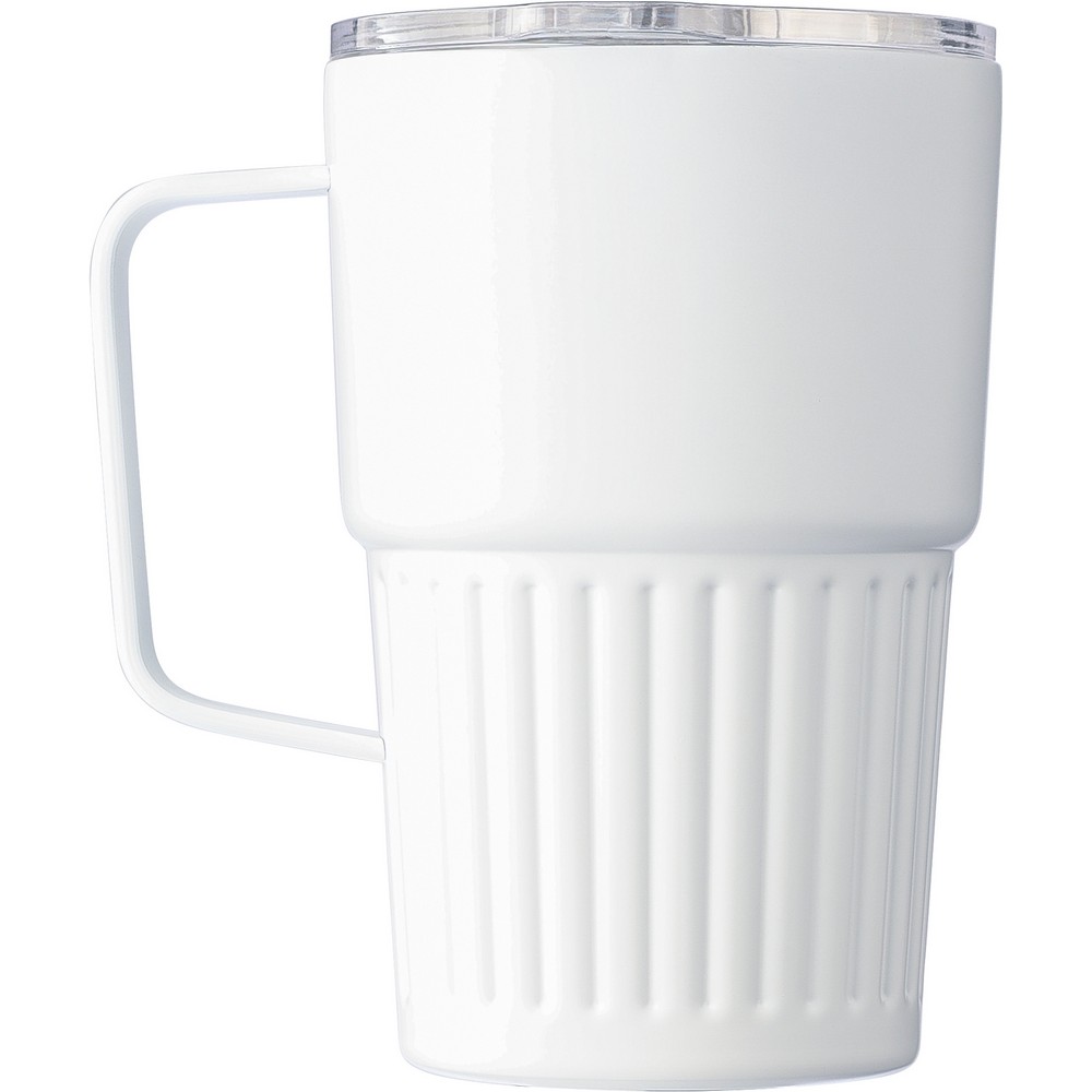 Kubek termiczny 450 ml P133003X biały