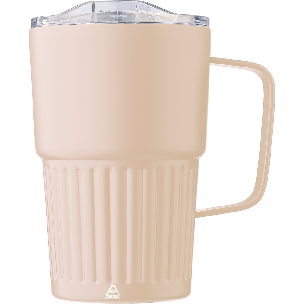 Kubek termiczny 450 ml P133003X beżowy