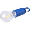 Wisząca lampka "żarówka", karabińczyk P105311X granatowy