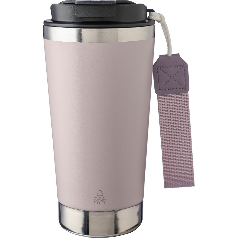 Kubek termiczny 500 ml P105480X różowy