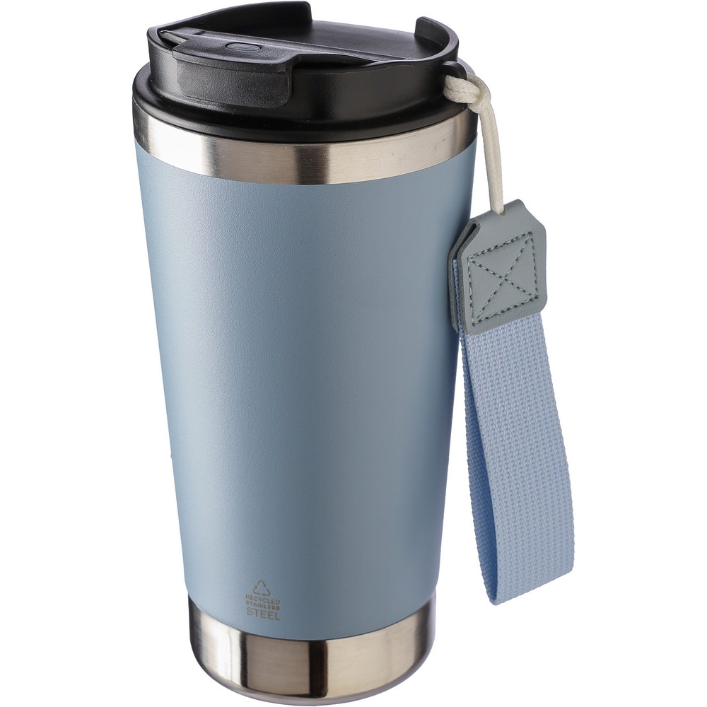 Kubek termiczny 500 ml P105480X niebieski pastelowy