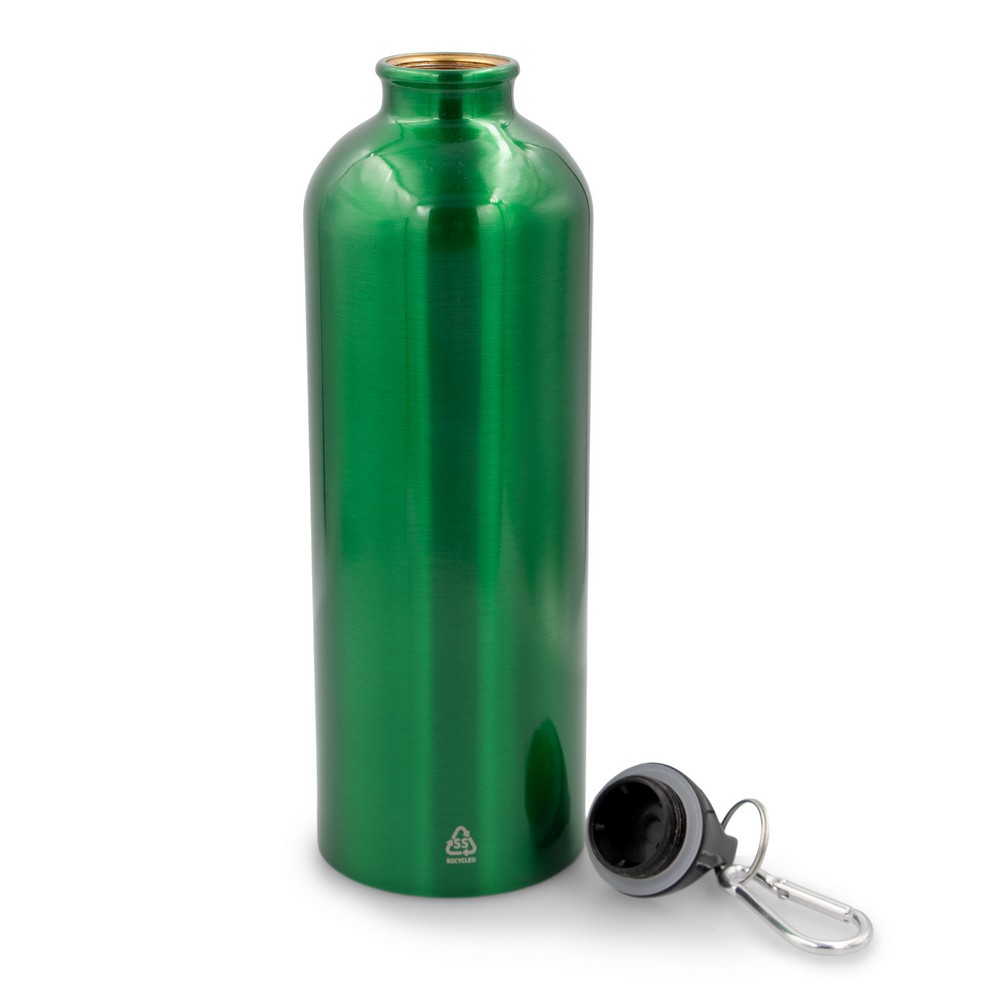 Butelka sportowa 750 ml z karabińczykiem | Laveriano P151752X zielony
