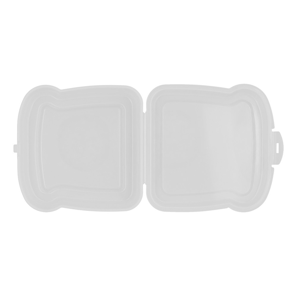 Pudełko śniadaniowe "kanapka" 450 ml | Saffo P151758X AX-VA919-W