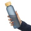 Szklana butelka 500 ml P151897X granatowy
