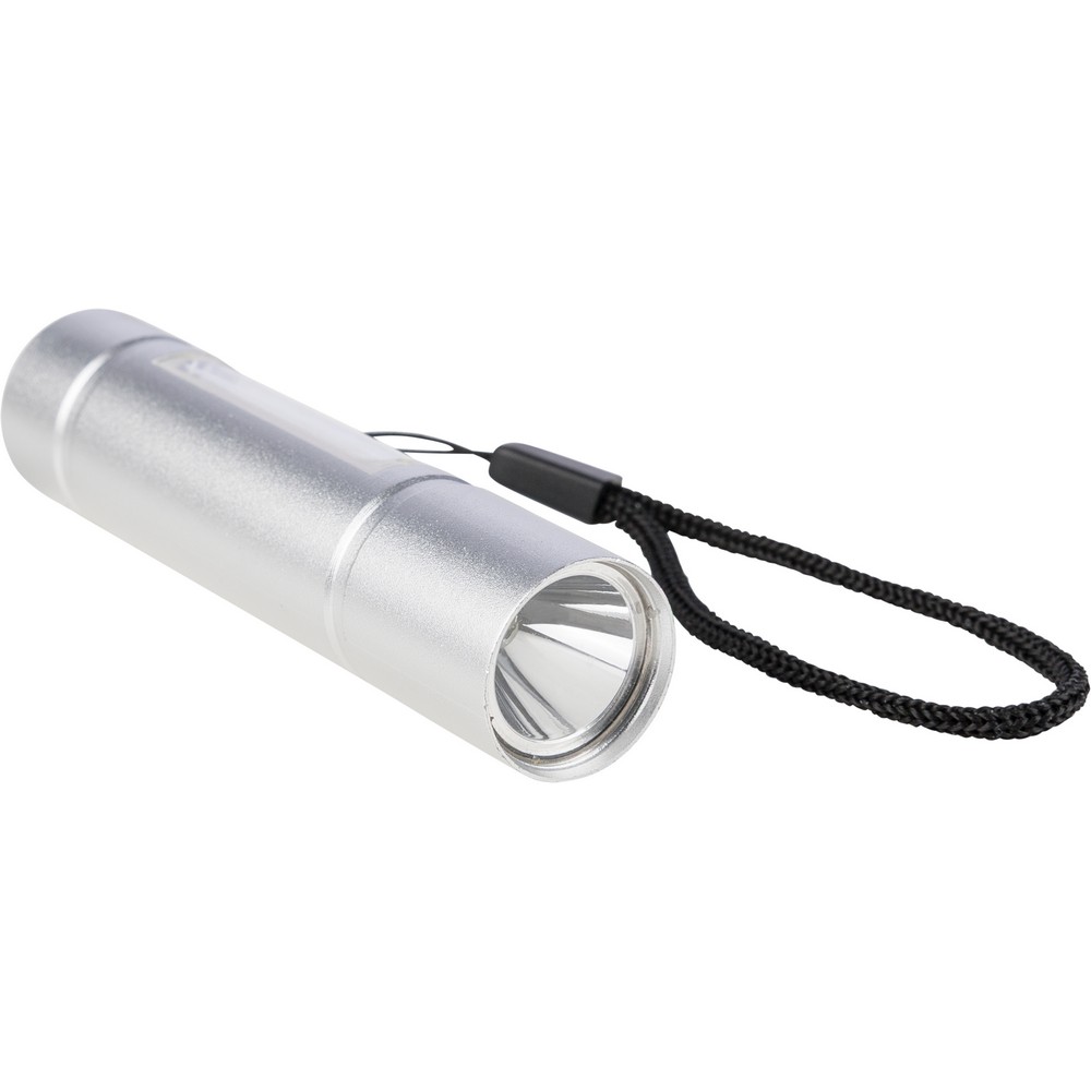 Latarka COB P152044X srebrny